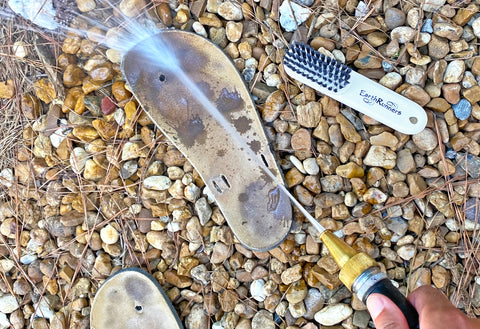 Sandal Cleaning Nozzle + Scrub Brush