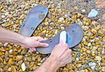 Sandal Cleaning Nozzle + Scrub Brush