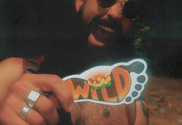 rewild your wild sole sticker