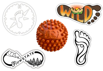 Foot Restoration Ball & Wild Sticker Bundle