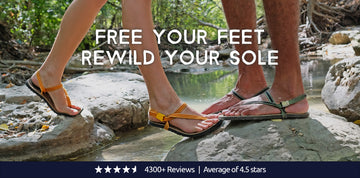 Barefoot Running  Earth Runners Sandals - Reconnecting Feet with Nature
