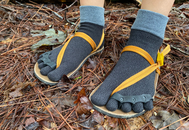 EarthRunners Toe Socks – Natural Toe Splay Comfort Earth