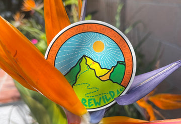 Rewild Sticker