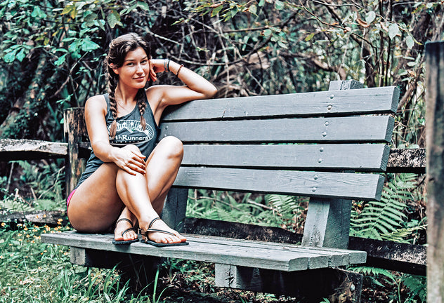 charcoal unisex adventure tank top