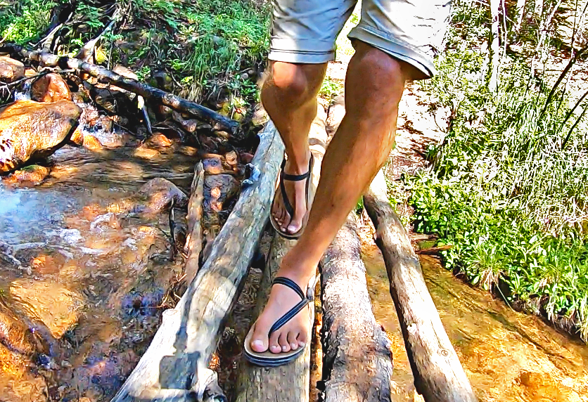 water friendly minimalist adventure sandals