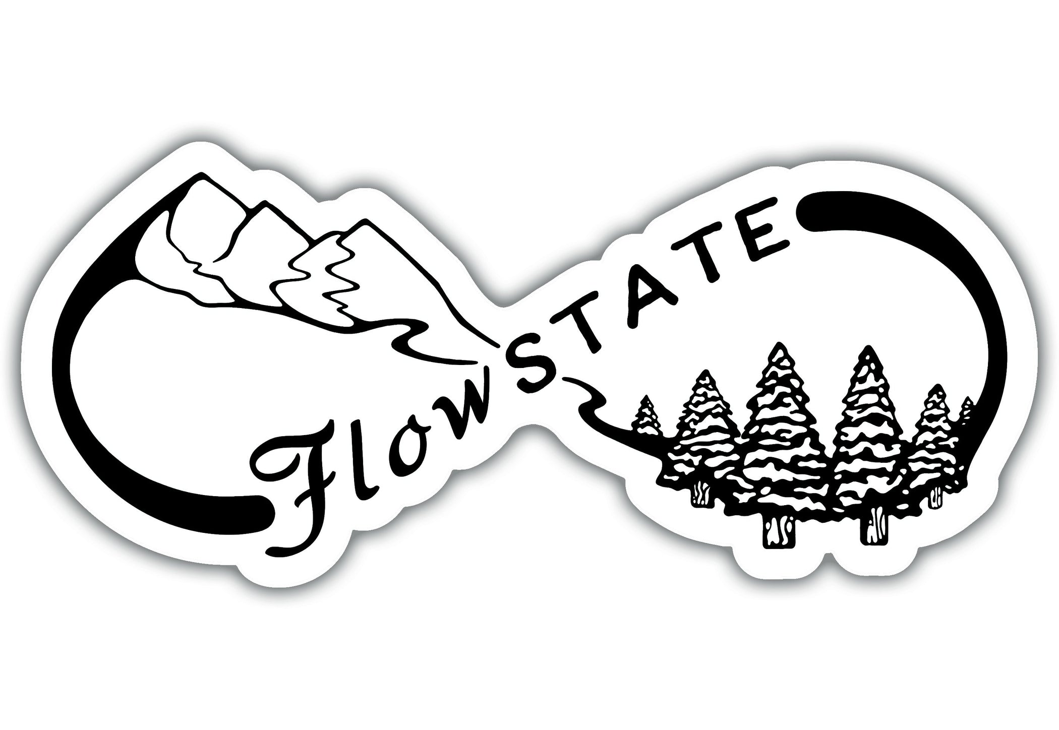 Nature Flow State Sticker – Reconnect & Find Your Zone – Earth Runners ...