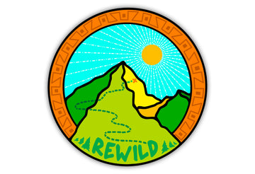 Rewild Sticker