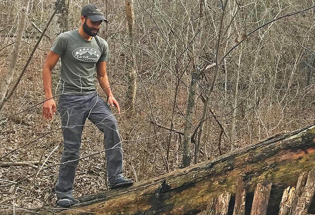 unisex earth runners sage tee