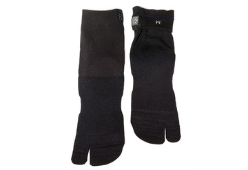 Cruelty-Free Wool Tabi Socks - Black