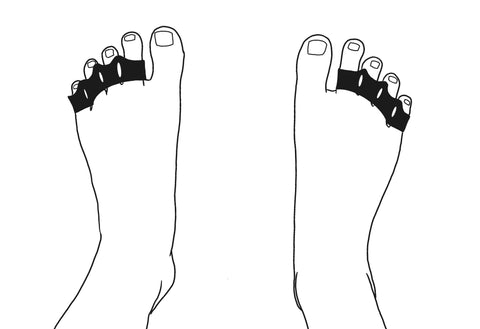 Mobility Toe Spacers